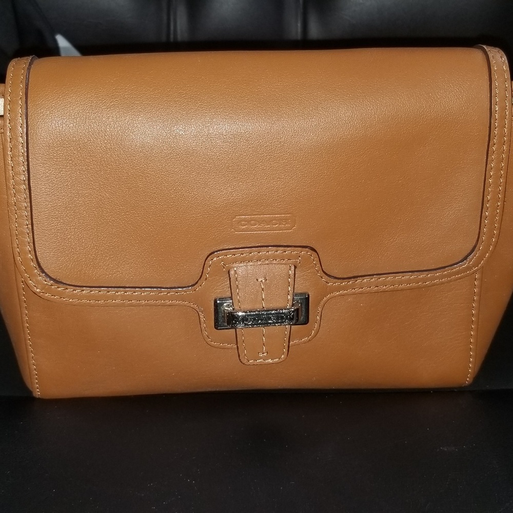 Coach Tan Wristlet